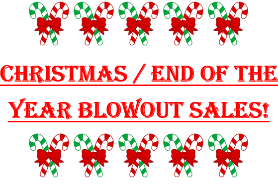 Christmas Blow Out Specials