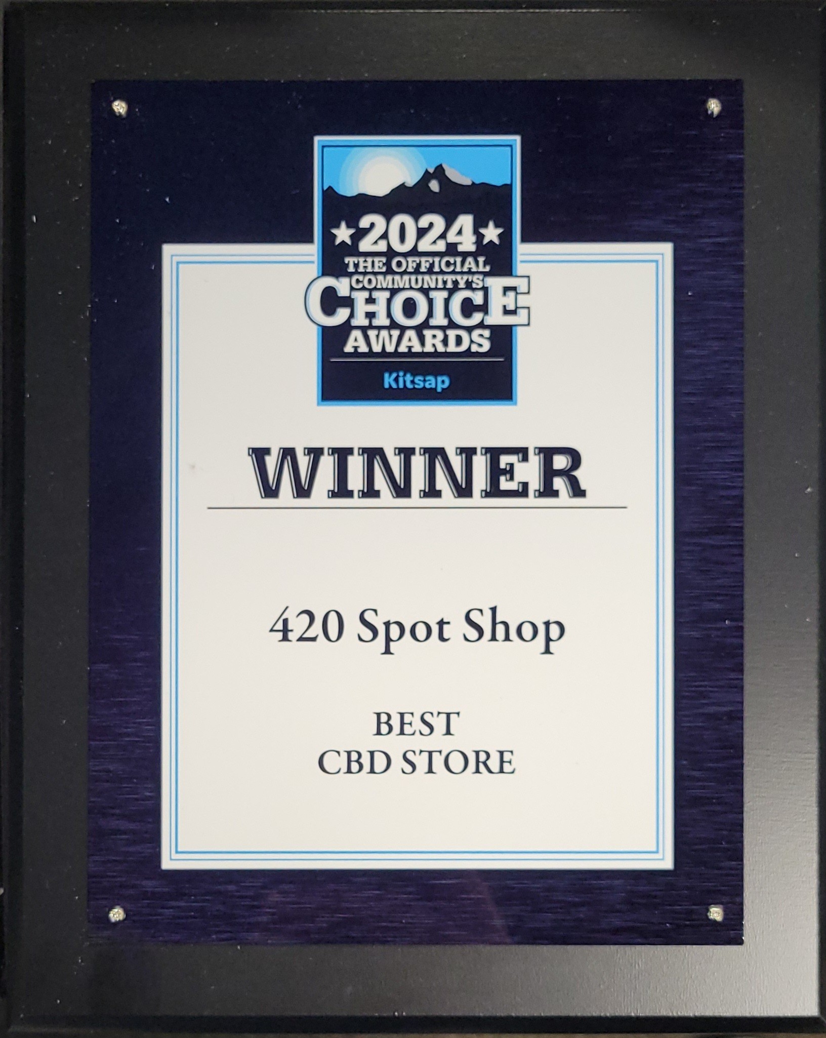 Community Choice Award 2024 Best CBD Store