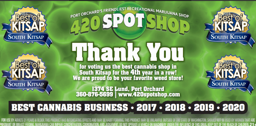 BEST OF SOUTH KITSAP CLEAR 420 Spot Shop